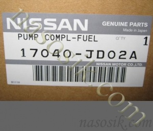Бензонасос NISSAN  QASHQAI